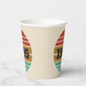 Gepersonaliseerd 30-jarig  verjaardagsfeest papieren bekers (Rechts)