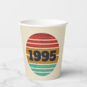 Gepersonaliseerd 30-jarig  verjaardagsfeest papieren bekers (Voorkant)