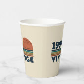 Gepersonaliseerd 30-jarig verjaardagsfeest papieren bekers (Rechts)