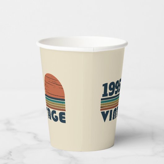 Gepersonaliseerd 30-jarig verjaardagsfeest papieren bekers (Rechts)