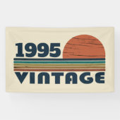 Gepersonaliseerd 30-jarig  verjaardagsfeest spandoek (Horizontaal)