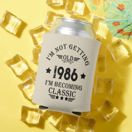 Gepersonaliseerd 35e verjaardagsfeest blikjeskoeler (Insitu Zomer)