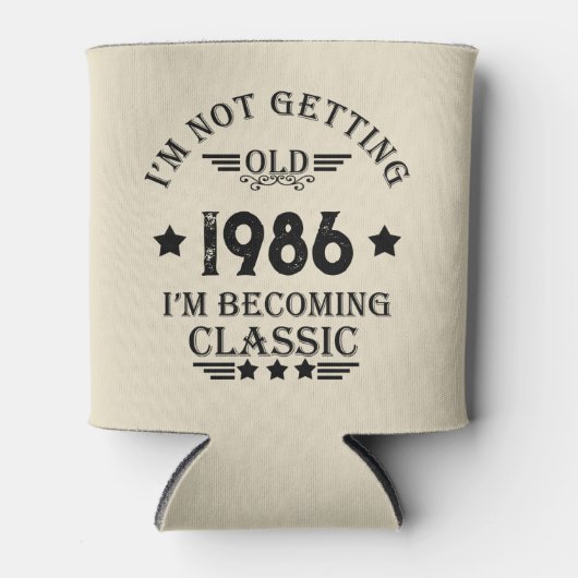 Gepersonaliseerd 35e verjaardagsfeest blikjeskoeler (Voorkant)