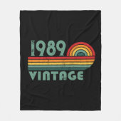 Gepersonaliseerd  35e verjaardagsfeest fleece deken (Voorkant)