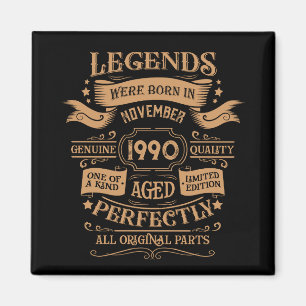 Gepersonaliseerd 35e verjaardagsfeest magneet