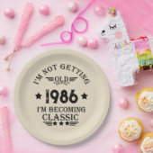 Gepersonaliseerd  35e verjaardagsfeest papieren bordje (Feest)