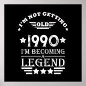 Gepersonaliseerd 35e verjaardagsfeest poster (Voorkant)