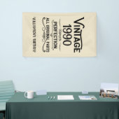 Gepersonaliseerd 35e verjaardagsfeest spandoek (Beurs)