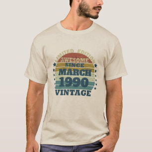 Gepersonaliseerd  35e verjaardagsfeest t-shirt