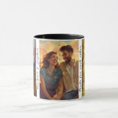 Gepersonaliseerd 3 foto gedrukte Mok (Midden)