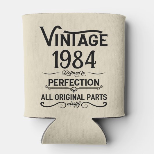 Gepersonaliseerd 40-jarig 40-jarig verjaardagsfee blikjeskoeler (Achterkant)