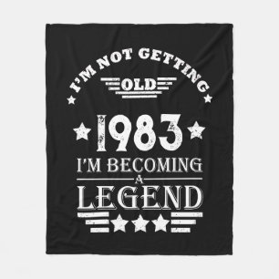 Gepersonaliseerd 40-jarig 40-jarig verjaardagsfee fleece deken