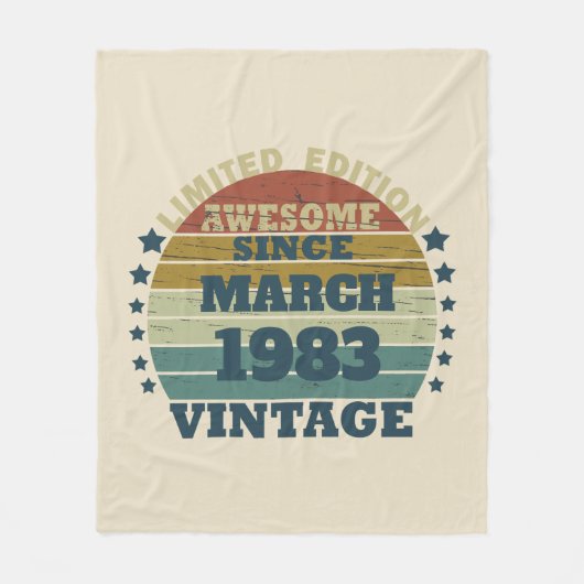 Gepersonaliseerd 40-jarig 40-jarig  verjaardagsfee fleece deken (Voorkant)