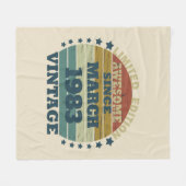 Gepersonaliseerd 40-jarig 40-jarig  verjaardagsfee fleece deken (Voorkant (Horizontaal))