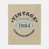 Gepersonaliseerd 40-jarig 40-jarig verjaardagsfee fleece deken (Voorkant)