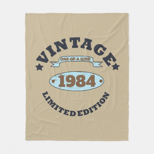 Gepersonaliseerd 40-jarig 40-jarig verjaardagsfee fleece deken (Voorkant)