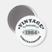 Gepersonaliseerd 40-jarig 40-jarig verjaardagsfee magneet (Voorkant / Achterkant)