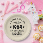 Gepersonaliseerd 40-jarig 40-jarig verjaardagsfee papieren bordje (Feest)