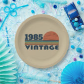 Gepersonaliseerd 40-jarig 40-jarig verjaardagsfee papieren bordje (Feest)