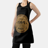 Gepersonaliseerd 40-jarig 40-jarig verjaardagsfee schort (Insitu)