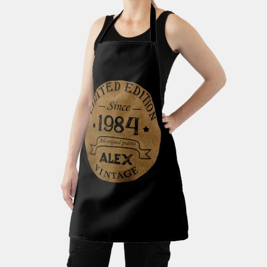 Gepersonaliseerd 40-jarig 40-jarig  verjaardagsfee schort (Insitu)