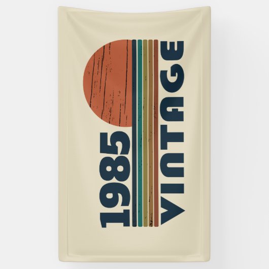 Gepersonaliseerd 40-jarig 40-jarig  verjaardagsfee spandoek (Verticaal)