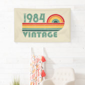 Gepersonaliseerd 40-jarig 40-jarig  verjaardagsfee spandoek (Insitu)