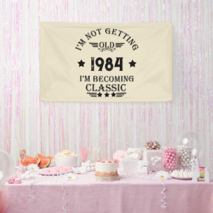 Gepersonaliseerd 40-jarig 40-jarig verjaardagsfee spandoek