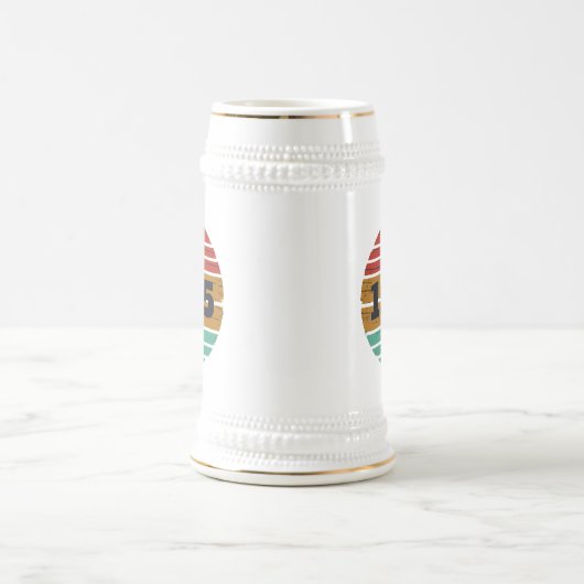 Gepersonaliseerd 50-jarig 50-jarig verjaardagsfee bierpul (Center)