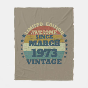 Gepersonaliseerd 50-jarig 50-jarig verjaardagsfee fleece deken
