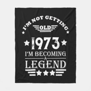 Gepersonaliseerd 50-jarig 50-jarig verjaardagsfee fleece deken