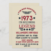 Gepersonaliseerd 50-jarig 50-jarig verjaardagsfee kaart (Voorkant / Achterkant)