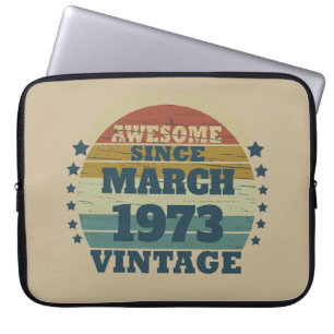 Gepersonaliseerd 50-jarig  50-jarig verjaardagsfee laptop sleeve