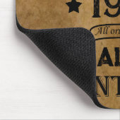 Gepersonaliseerd 50-jarig 50-jarig verjaardagsfee muismat (Hoek)