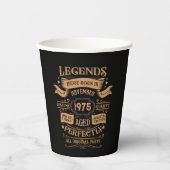 Gepersonaliseerd 50-jarig  50-jarig verjaardagsfee papieren bekers (Voorkant)