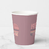 Gepersonaliseerd 50-jarig  50-jarig verjaardagsfee papieren bekers (Rechts)