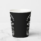 Gepersonaliseerd 50-jarig 50-jarig verjaardagsfee papieren bekers (Links)