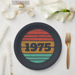 Gepersonaliseerd 50-jarig 50-jarig verjaardagsfee papieren bordje