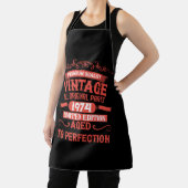 Gepersonaliseerd 50-jarig  50-jarig verjaardagsfee schort (Insitu)