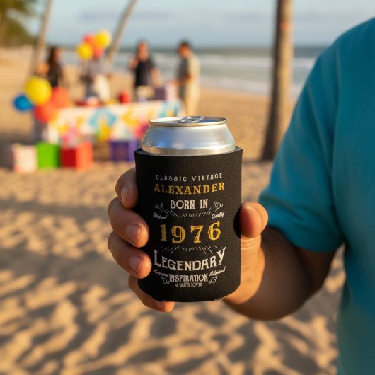 Gepersonaliseerd 50e verjaardag, geboren in 1971 blikjeskoeler