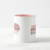 Gepersonaliseerd  50ste verjaardagscadeau mok (Midden)