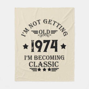 Gepersonaliseerd 50ste verjaardagsfeest fleece deken