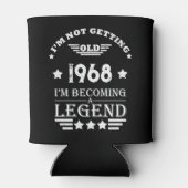 Gepersonaliseerd  55ste verjaardagsfeest blikjeskoeler (Achterkant)