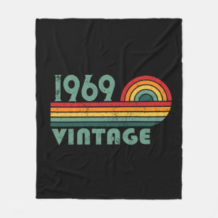 Gepersonaliseerd 55ste verjaardagsfeest fleece deken
