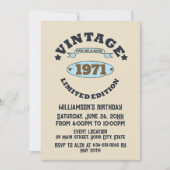 Gepersonaliseerd  55ste verjaardagsfeest kaart (Voorkant)