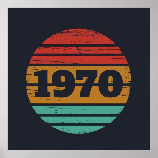 Gepersonaliseerd 55ste verjaardagsfeest poster (Voorkant)