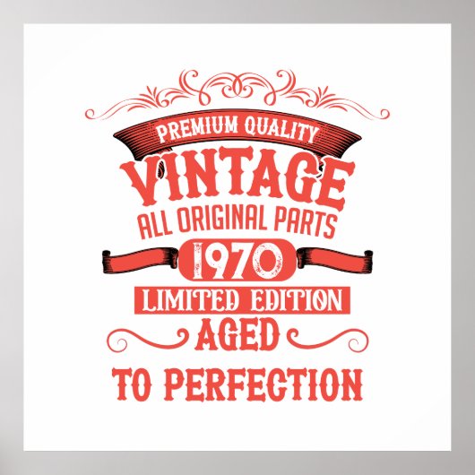 Gepersonaliseerd 55ste verjaardagsfeest poster (Voorkant)