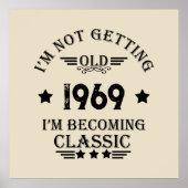 Gepersonaliseerd 55ste verjaardagsfeest poster (Voorkant)