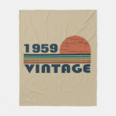 Gepersonaliseerd  65e verjaardagscadeau fleece deken (Voorkant)