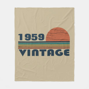 Gepersonaliseerd  65e verjaardagscadeau fleece deken